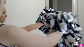 BrattySis] Athena Faris - Cheer Practice