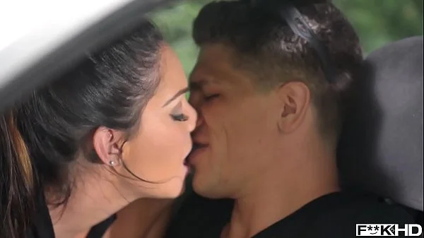 Get ready for busty bombshell Alyson Tyler riding hubby's giant veiny cock