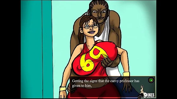 Married professor fucked by black Athletes (Gameplay) Good ending