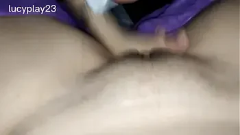 caressing my neighbor's vagina with my big tits