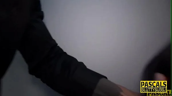 Real tattooed submissive gets pounded