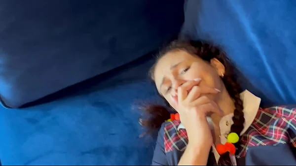 Stepfather fucked a pregnant stepdaughter after school