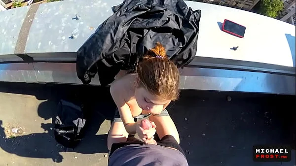 Cum in My Panties - Public OUTDOOR POV