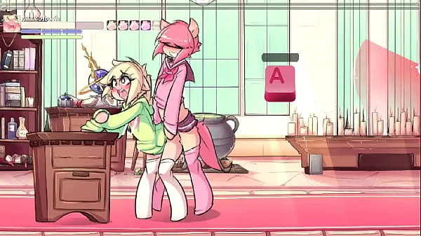 Max The Elf v0.4 [ Hentai game PornPlay ] Ep.7 turned into shemale nympho with big boobs and milked by a futanari