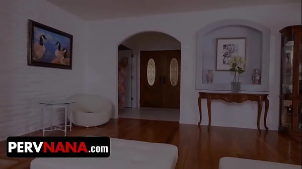 StepGrandma Alexis Malone Gets Caught By StepGrandson While Eating Aaliyah Love's Pussy - PervNana