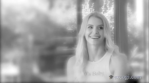 ExCoGi - Blonde Nympho Evelyn Sucks A Cock And Gets Doggy Dicked!