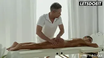 Spanish Babe Apolonia Lapiedra Oiled & Fucked After Hot Massage By Mature Lover In Nasty Passionate Affair - WHITEBOXXX