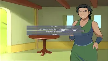 Four Elements Trainer Book 5 Love Part 15 - Korra and Jinora Double stuffed Creampie