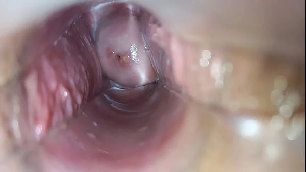 Pulsating orgasm inside vagina