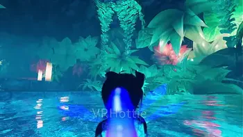 POV Furry Fuck In Hot Spring Lap Dance VRChat ERP