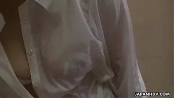 Japanese stepsister Kaede Kyomoto had sex in the bathroom