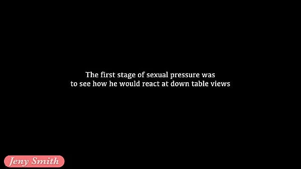 My Employee. Jeny Smith teases a guy and got naked in office