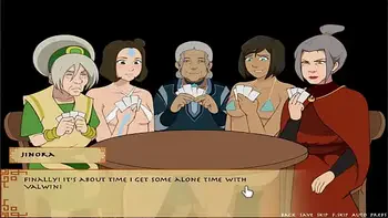 Four Elements Trainer Book 5 Love Part 17 - Jinora and Korra Double fucked