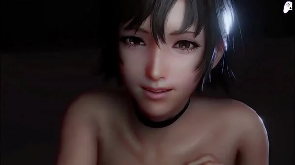 (4K) Cute girls fuck hard with their pussy big dicks to get filled with cum | Hentai 3D