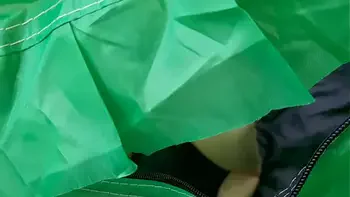 I peeping on my stepsister masturbating in a tent outside and shaking with orgasm - Lesbian Illusion Girls