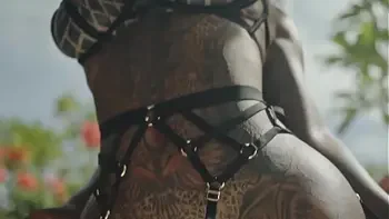 SANKTOR - INKED JAPANESE MILF WITH HUGE TITS MASTURBATES