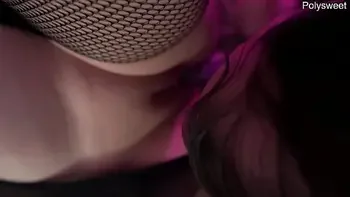 Femdom sorceress turned slave's tongue into a vibrator :0