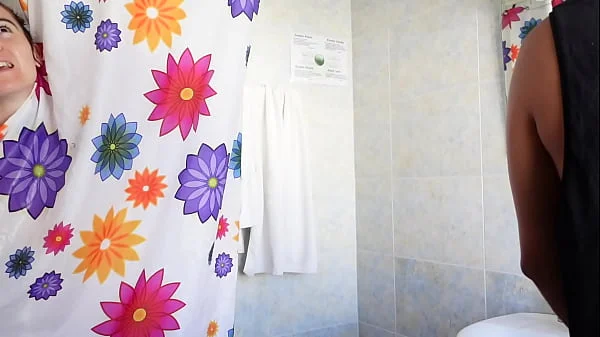 The Step Cousins play in the bathroom and end up fucking.