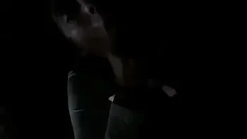 Sexy mini skirt, pussy and panties flashing before risky blowjob