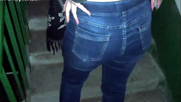 Babe Passionate Sucking and Dogging Fuck after a Walk - Cum on Butt