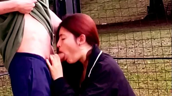 Deepthroat and rough sex in the park with my schoolmatev