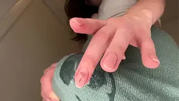 Stepmother with fat cock was caught by her horny Stepson and she made him suck her cum