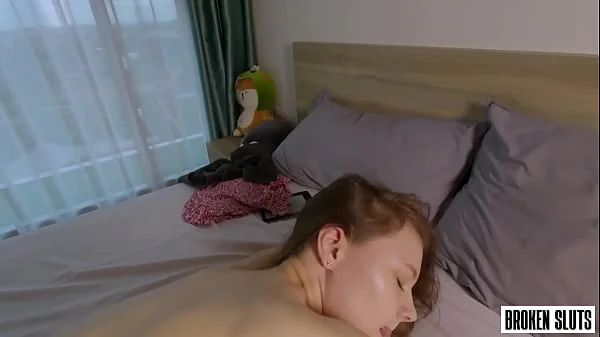 SHE WAITED SO LONG FOR THIS - Shy College Teen Gets Fucked