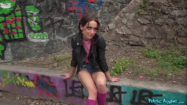 Hot Brunette Jade Amor Performs Street Doll Rides Martin's Cock & Swallows Cum For Cash - FAKEHUB