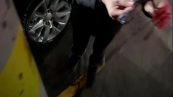 Anal in Public Restroom and Blowjob in Parking Garage