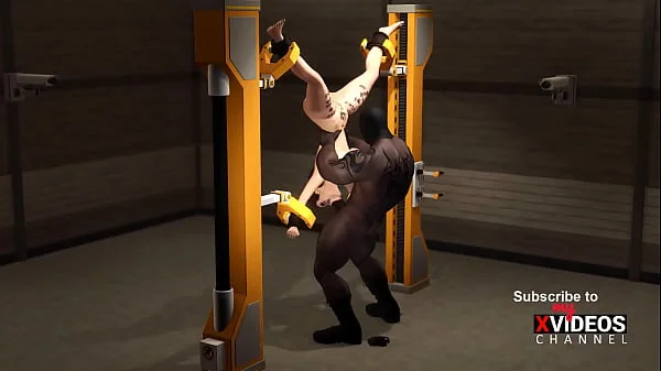 Crazy fuck in restraints. Sexy busty slut gets fucked hard by BBC