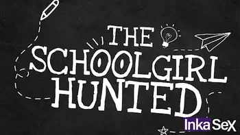 Tímida colegiala de 18 años culona no va a clases y es pillada por desconocido de verga enorme.