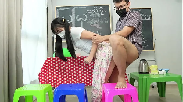 Asian Girl Hardcore Fuck in her Store