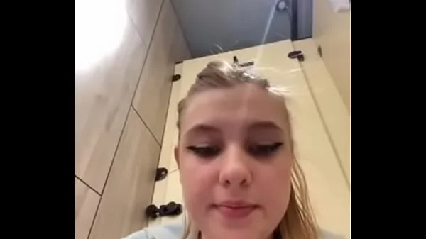 Extreme squirting on public place. Sitting on cam and fingering anal