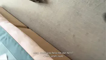 Stepmother And Son Share a Bed In A Hotel