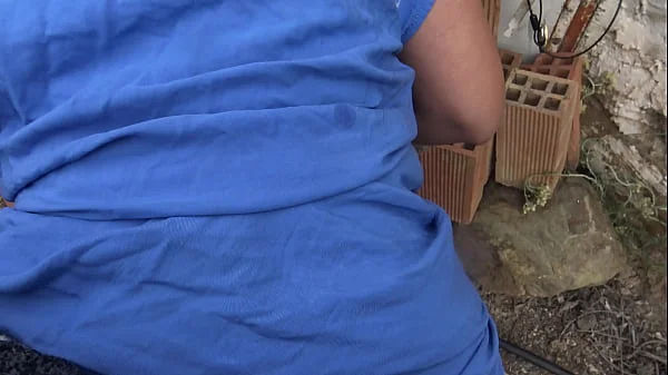 hot algerian milf having outdoor sex with stepsons big cock