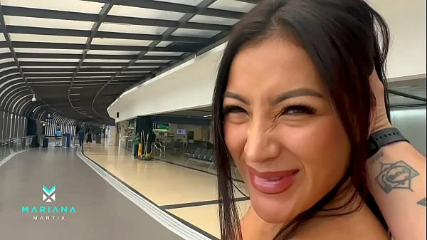 TRAILER - Rimjob to big cock guy on our first trip together with squirt - Mariana Martix