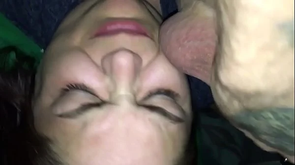 Amateur GF Sucks Balls Gets Facial