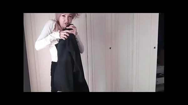 Chantal Channel sexy homemade strip tease