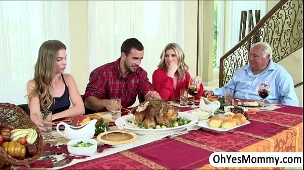 cumshot milf blowjob threesome bigtits