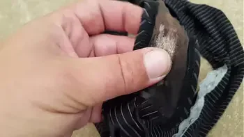 Very smelly wife's dirty panties