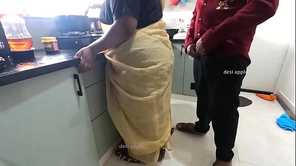 Tamil maid got fucked in kitchen