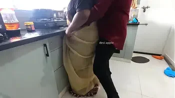 Tamil maid got fucked in kitchen