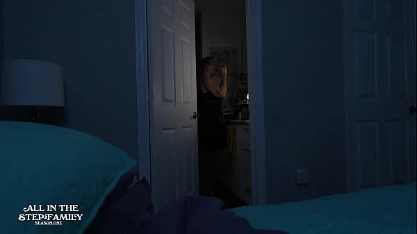 StepSon Scared Of Thunder Overcomes Trauma By Fucking StepMother FULL 4K