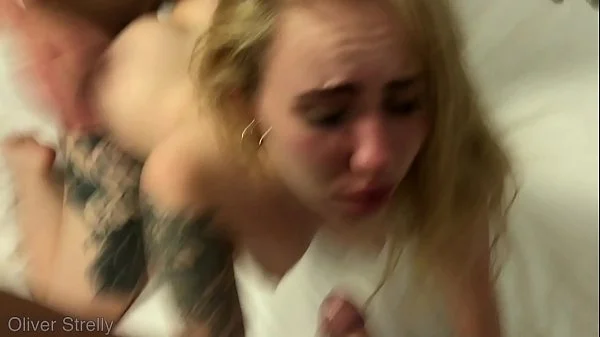 d. Tight Young Student Girl was Rough Fucked by Two Friends. Double Pussy Penetration. Bella Mur
