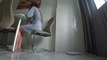 Cheating in a relationship. Wife fucks a friend while her husband is at work...