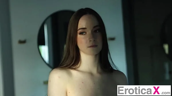 Long Haired Beauty Makes Love To Big Cocked  Lover - Hazel Moore - HardX