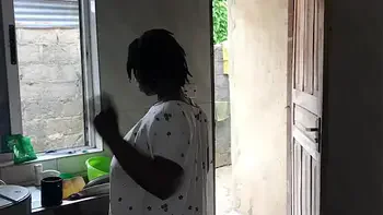 KITCHEN FREESTYLE SEX WITH THE SEXY HOUSE MAID