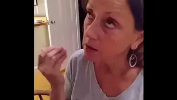 Mature MILF Candi Annie Sucks Cock on Demand and Swallows Mouthful of Cum