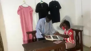 CHRIS THE TAILOR: VISITED MY TAILOR AFTER SEVERAL FAILED ATTEMPTS TO GET MY PUSSY SCREWED, HE FINALLY GOT WHAT HE HAS BEEN LOOKING FOR. FROM CLOTH MEASUREMENT TO MEASURING MY PUSSY WITH HIS COCK. PT 1