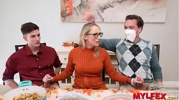 Mylfex - Grandpa Came for the Dinner then Joins